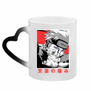 Kubki magiczne z uchwytem w kształcie serca