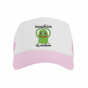 Czapki trucker dziecięce