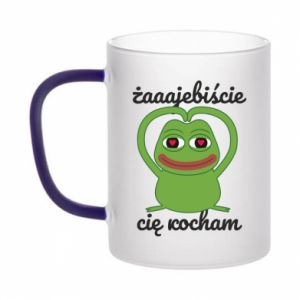 Kubki szronione dwukolorowe