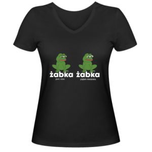 Koszulki V-neck damskie