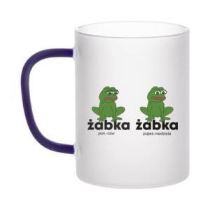 Kubki szronione dwukolorowe