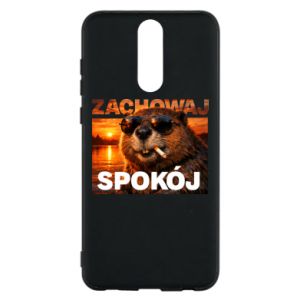Etui na Huawei Mate 10 Lite Zachowaj spokój bóbr