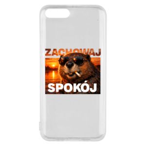 Etui na Xiaomi Mi6 Zachowaj spokój bóbr