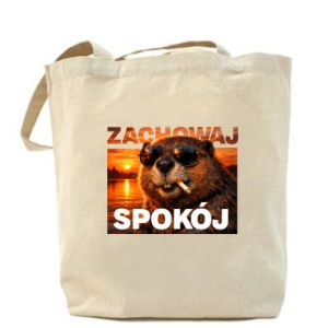 Torba Zachowaj spokój bóbr