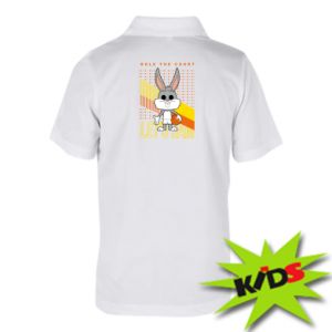 Koszulka polo dziecięca Zagrajmy w Bugs Bunny