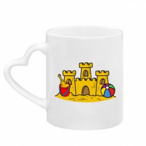 Kubki z uchwytem w kształcie serca