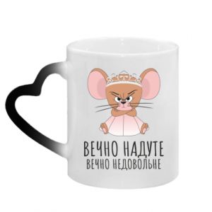 Kubki magiczne z uchwytem w kształcie serca